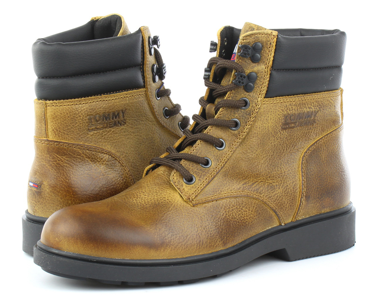 Klasické šněrovací kotníkové boty Tommy Jeans vel .45