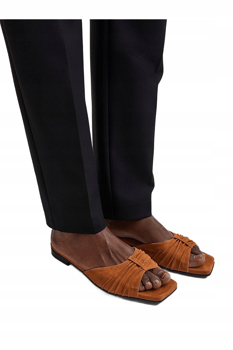 Selected Femme Nazouváky S Měkkým Svrškem, Kožené, Hnědé, 37 6DA