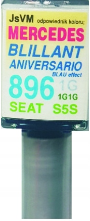 Mercedes 896 Brillant Aniversario Lakier Samochodowy Zaprawka Do Rys 10 ML