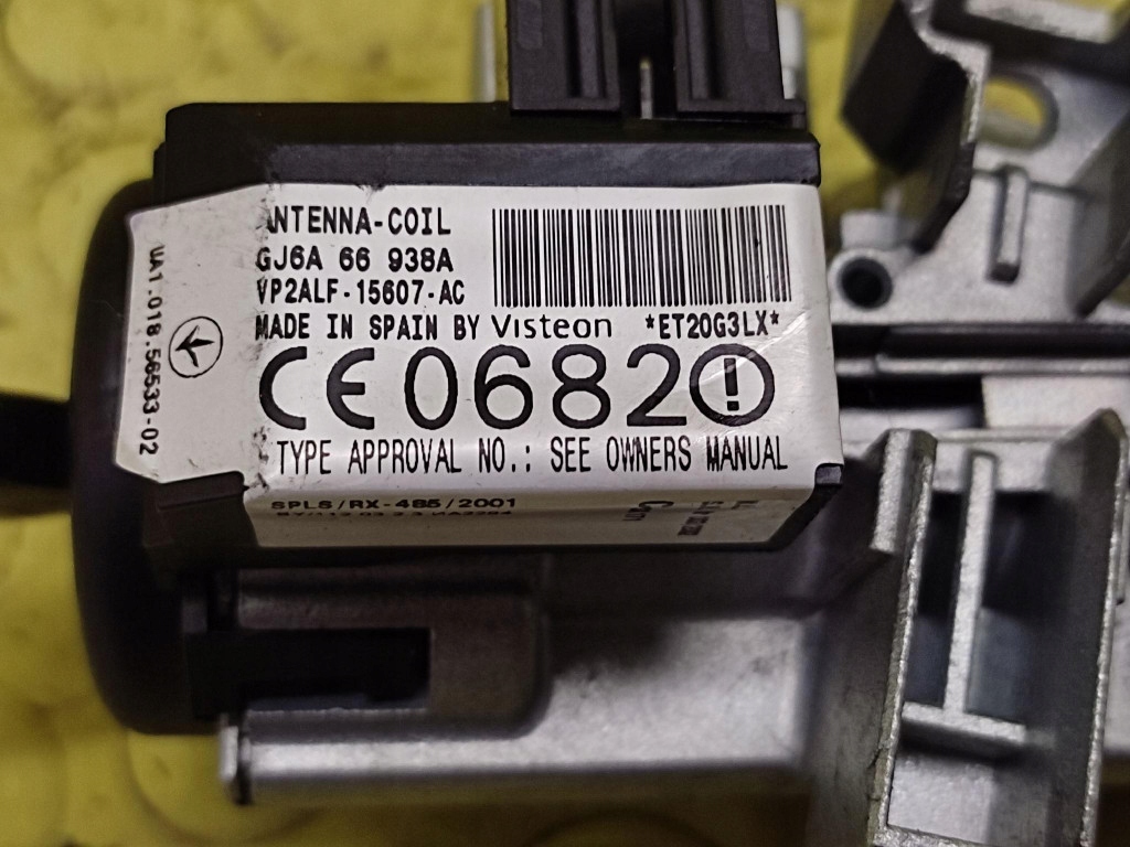 MAZDA 6 Accensione chiave