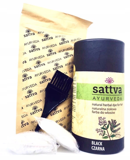

Sattva henna do włosów czarna 150 g