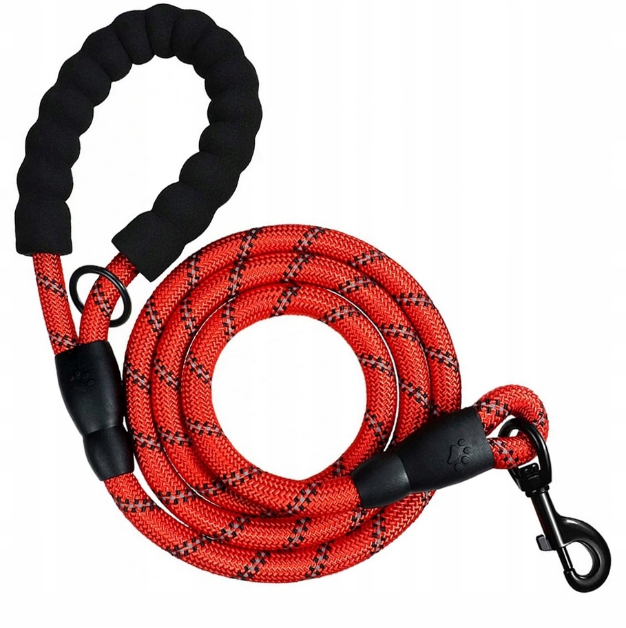 

Mocna Smycz dla dużych średnich psów 3m Odblask.