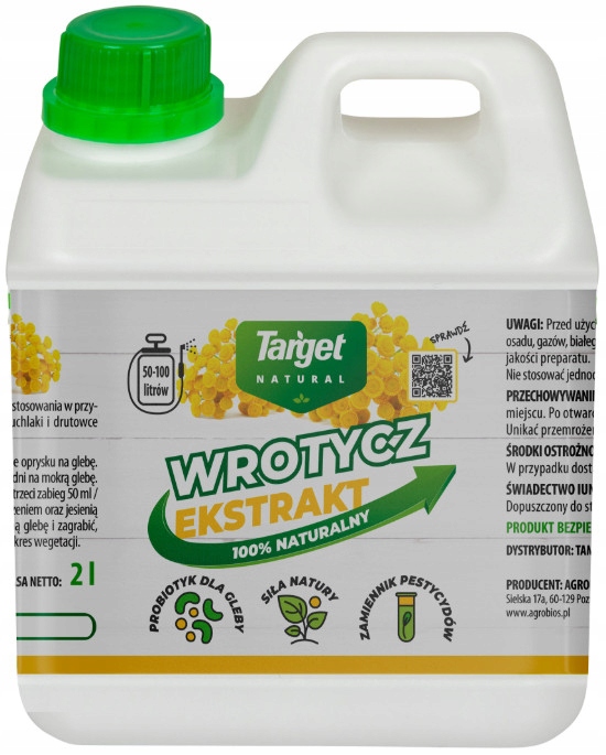Target Wrotycz ekstrakt naturalny preparat mikrobiologiczny 2L na pędraki