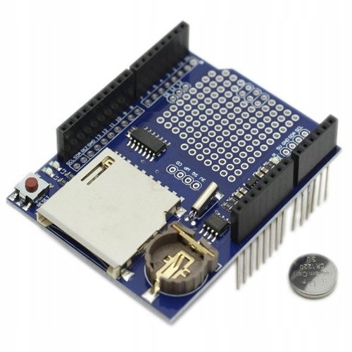 ProRock Arduino Data Logger Shield SD Card RTC Battery Backup