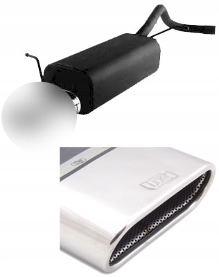 124-106/50 (0) - Спортивний глушник SEAT IBIZA / 2002-2008 / ULTER