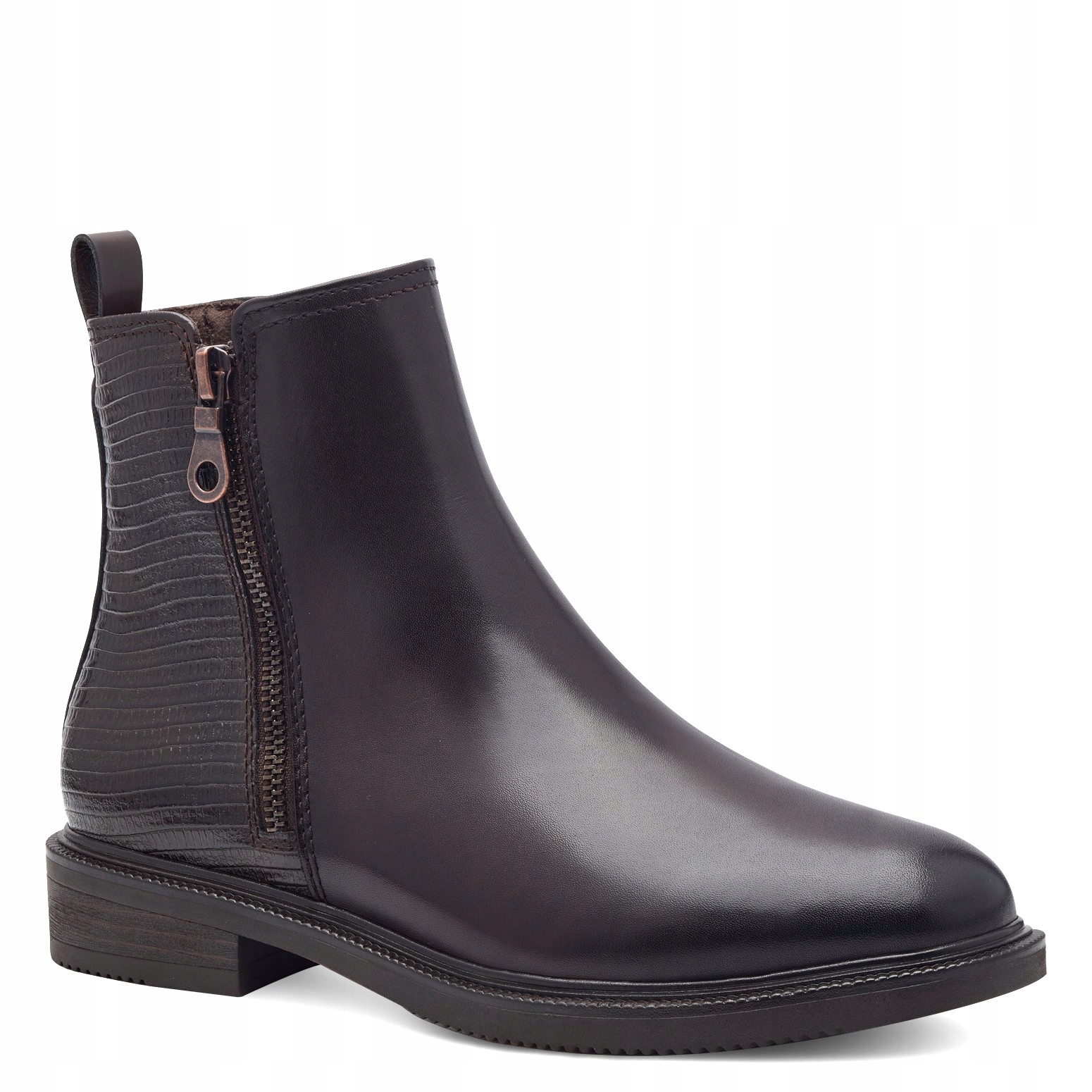 Marco Tozzi 25362-43 Kotníkové Boty Hnědé Mocca Vel.