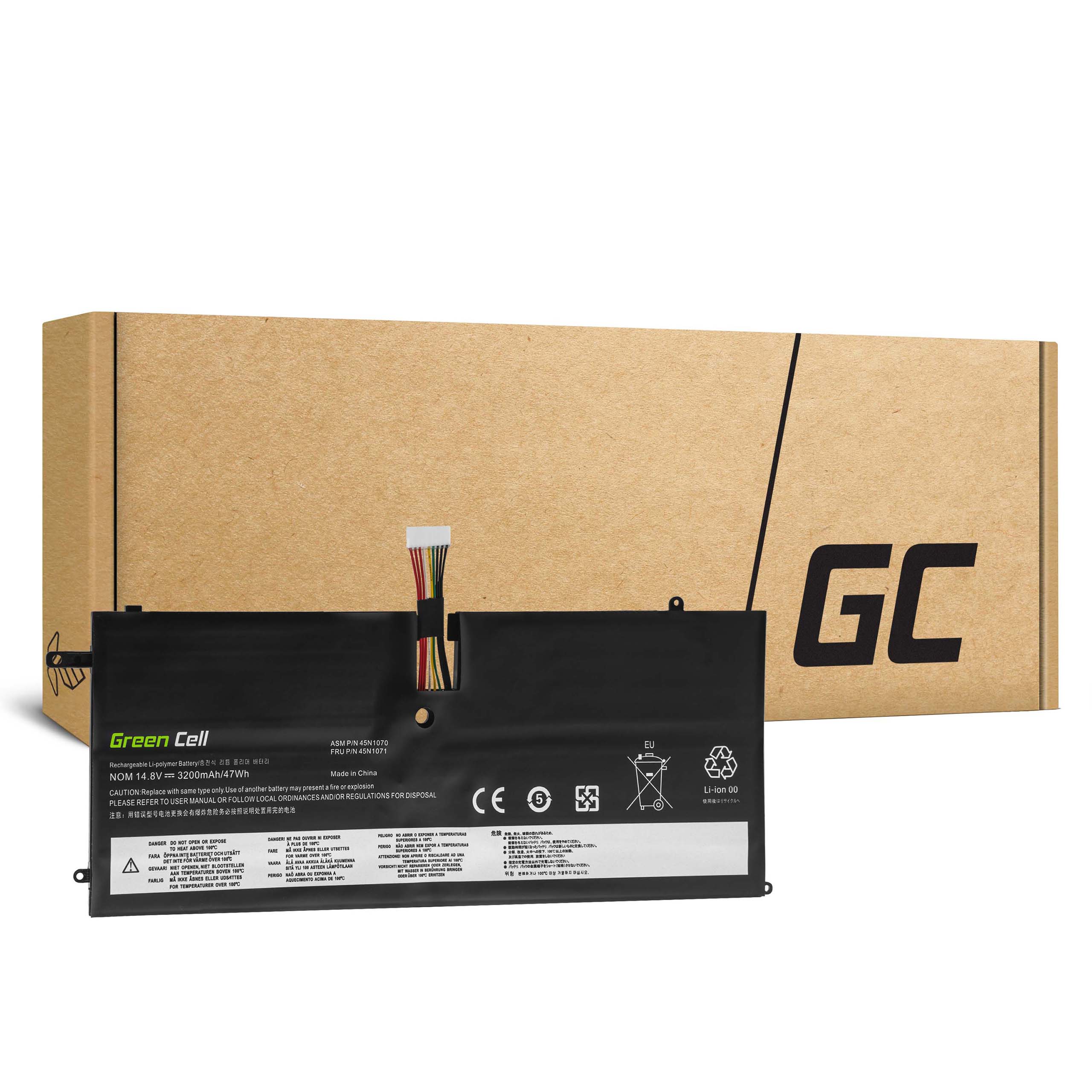

Bateria 45N1070 do Lenovo ThinkPad X1 Carbon 1 Gen