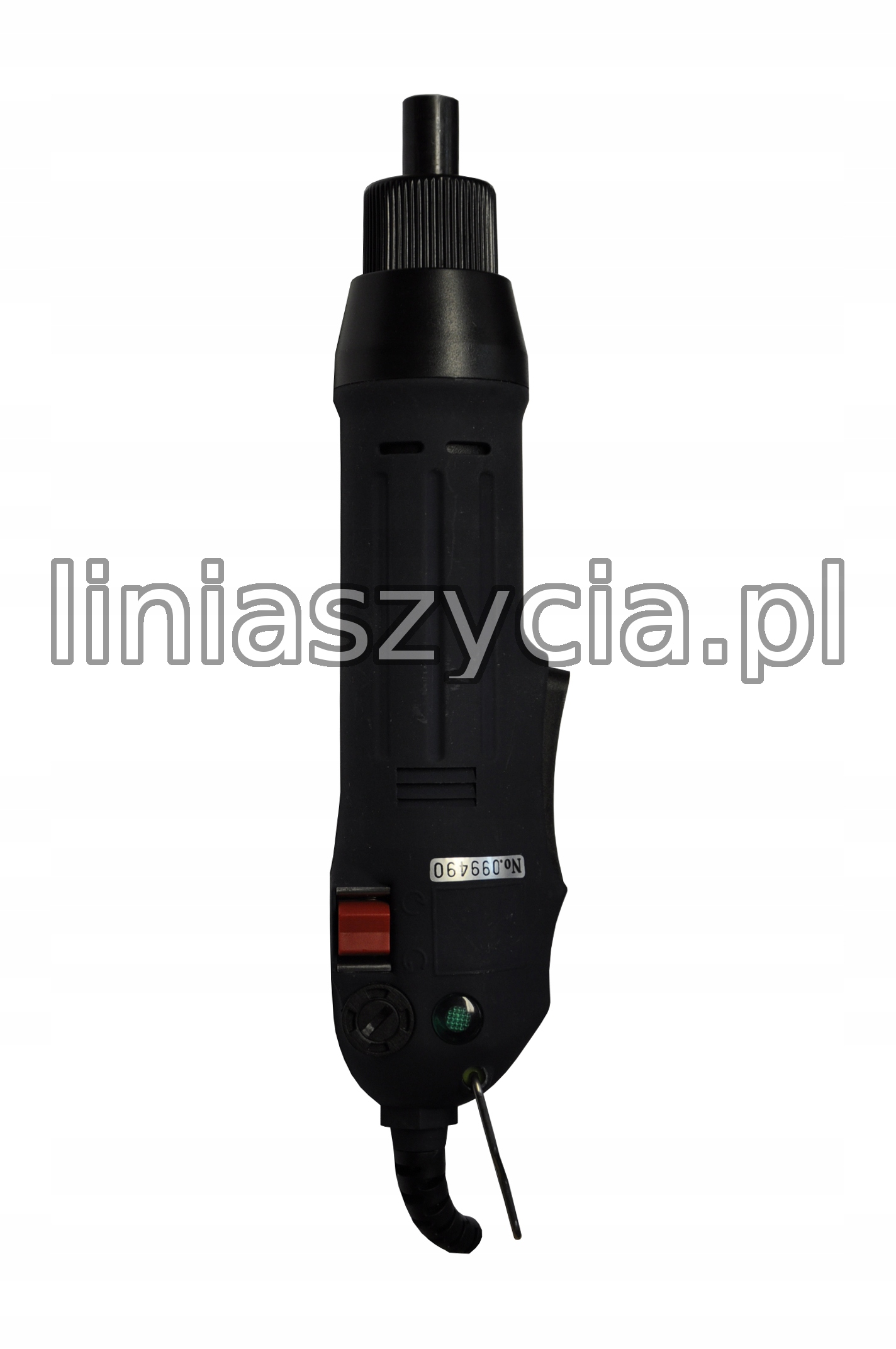 Zakręcarka nakretek plastikowych SF-1 zamykarka elektryczna LINIA SZYCIA