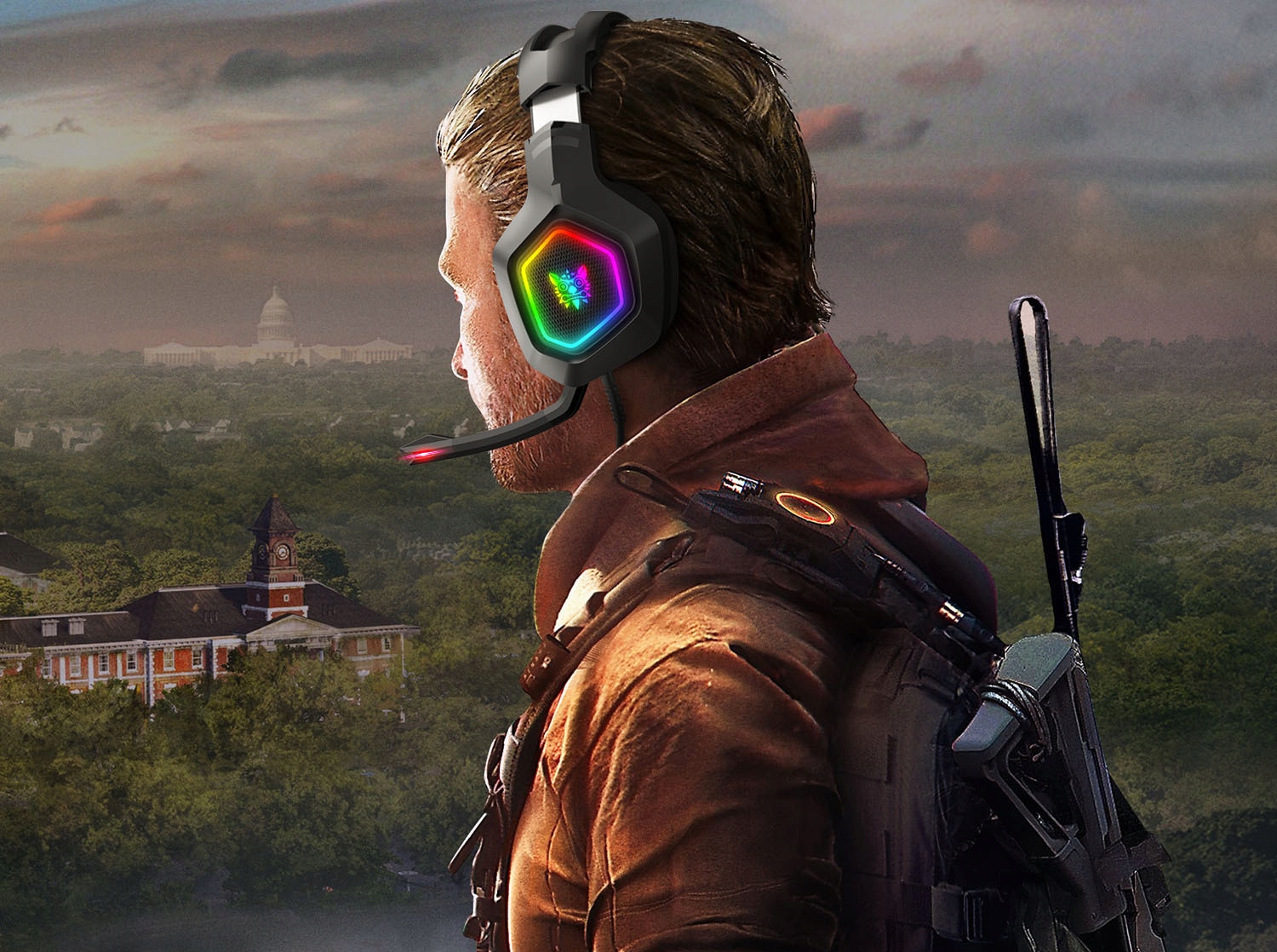 ONIKUMA K10 SŁUCHAWKI Z MIKROFONEM DO GIER ROZMÓW PRACY ONLINE KOMPUTERA Informacje o bezpieczeństwie CE