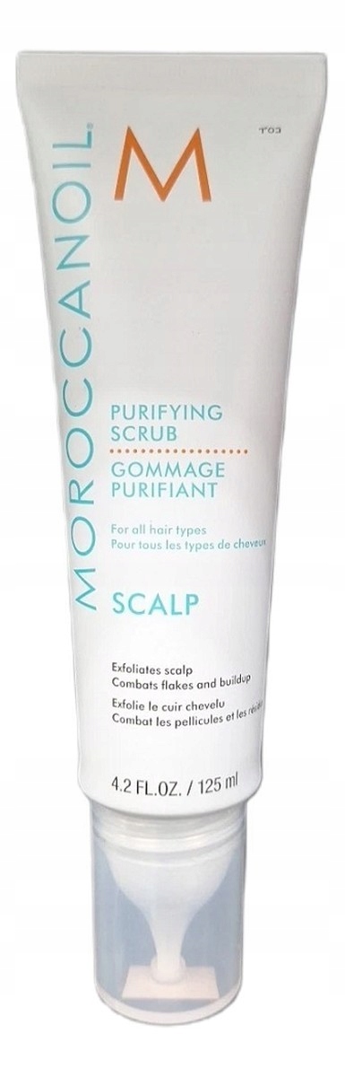 Moroccanoil Purifying Pre-Wash Scalp peeling na pokožku hlavy 125 ml