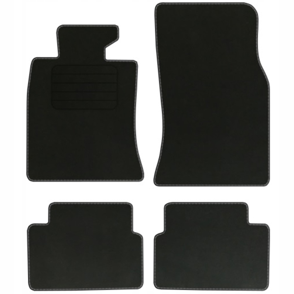 Коврики велюровые крепления в комплекте Декор