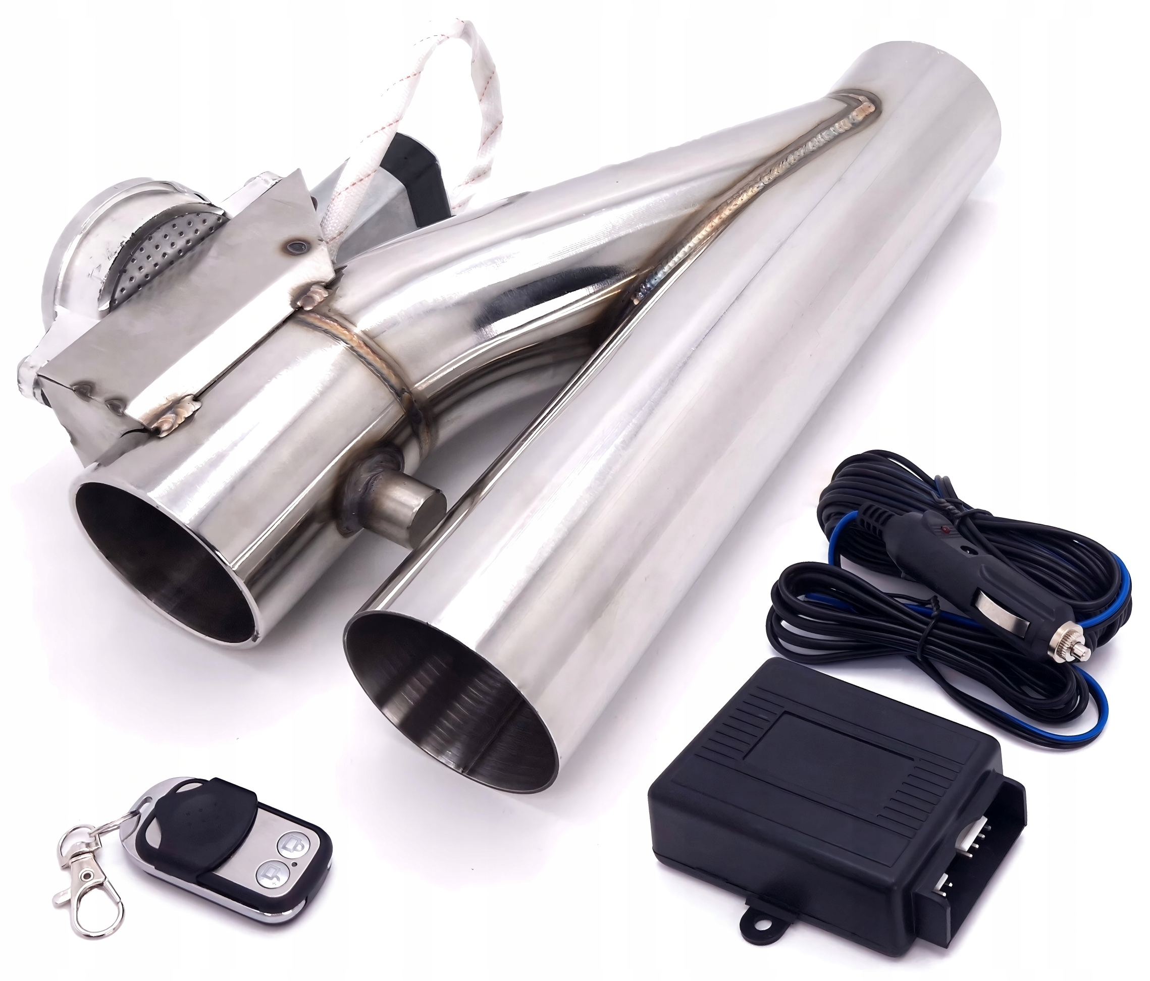 Elektrická Výfuková Klapka S Dálkovým Ovládáním 2.5" Řídící Jednotka A Ovladač