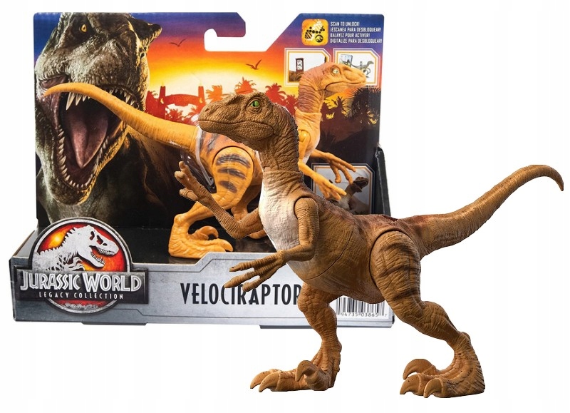 

Jurassic World Dinozaur Velociraptor figurka HFF14