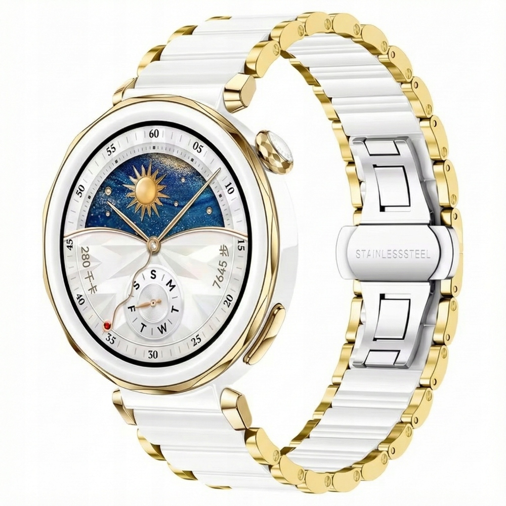 Keramický Náramek Pro Hodinky Huawei Watch GT4 GT5 GT6 41MM Pro 5 42MM, 18MM