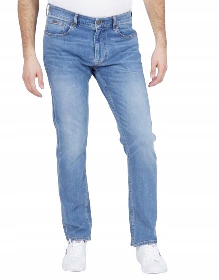 Cross Jeans Spodnie męskie Greg proste 36/32