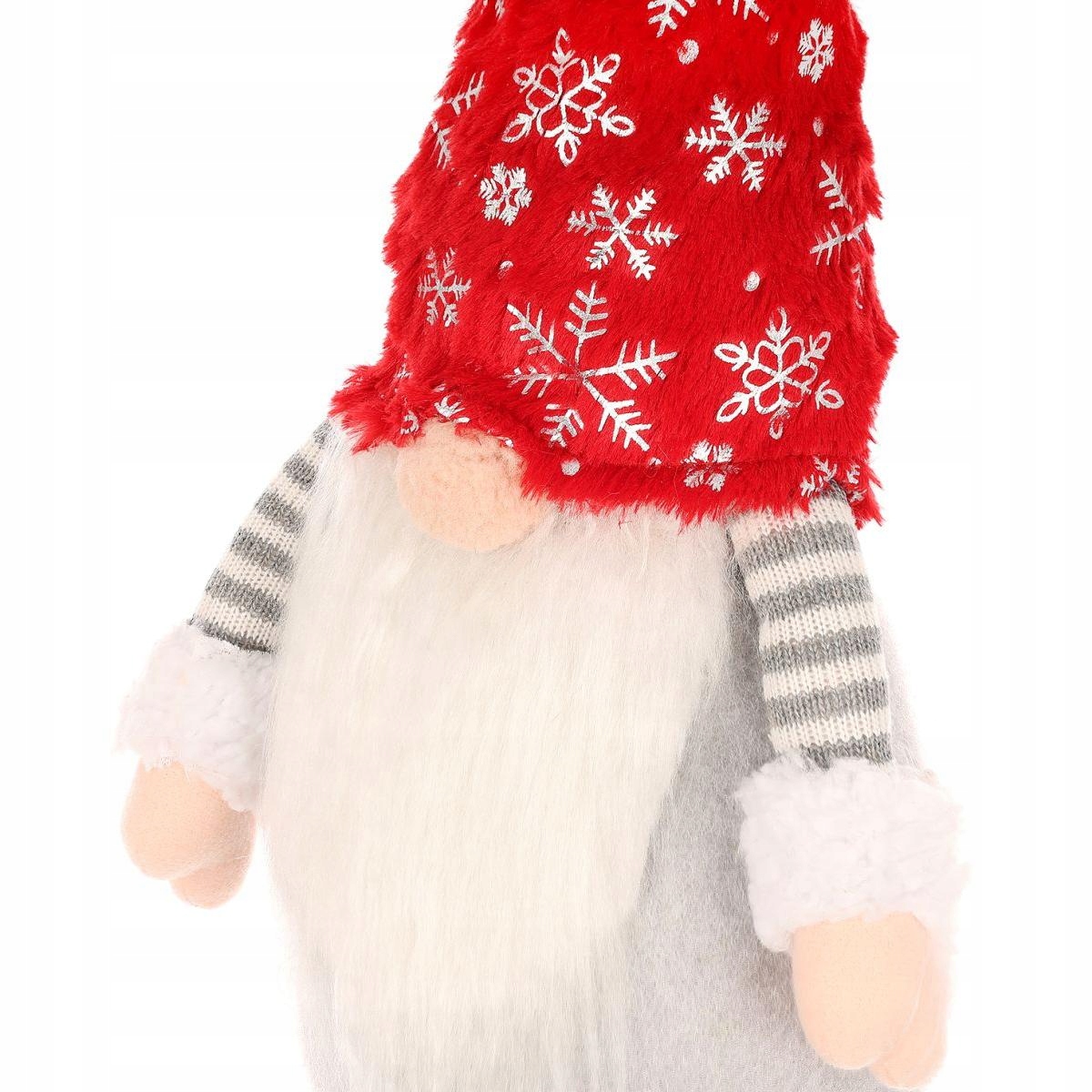 SKRZAT MIKOŁAJ DEKORACYJNY Z TELESKOPOWYMI NOGAMI OZDOBA ŚWIĄTECZNA 56-75cm Marka Saska garden