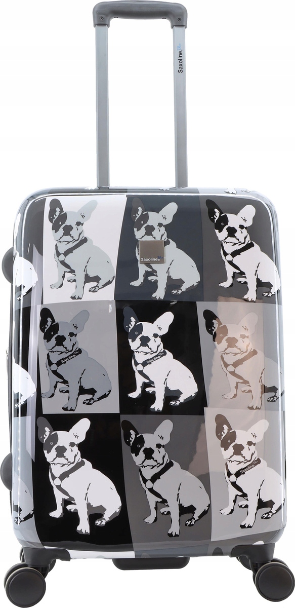Střední kufr Saxoline 66 cm Bulldog Mono