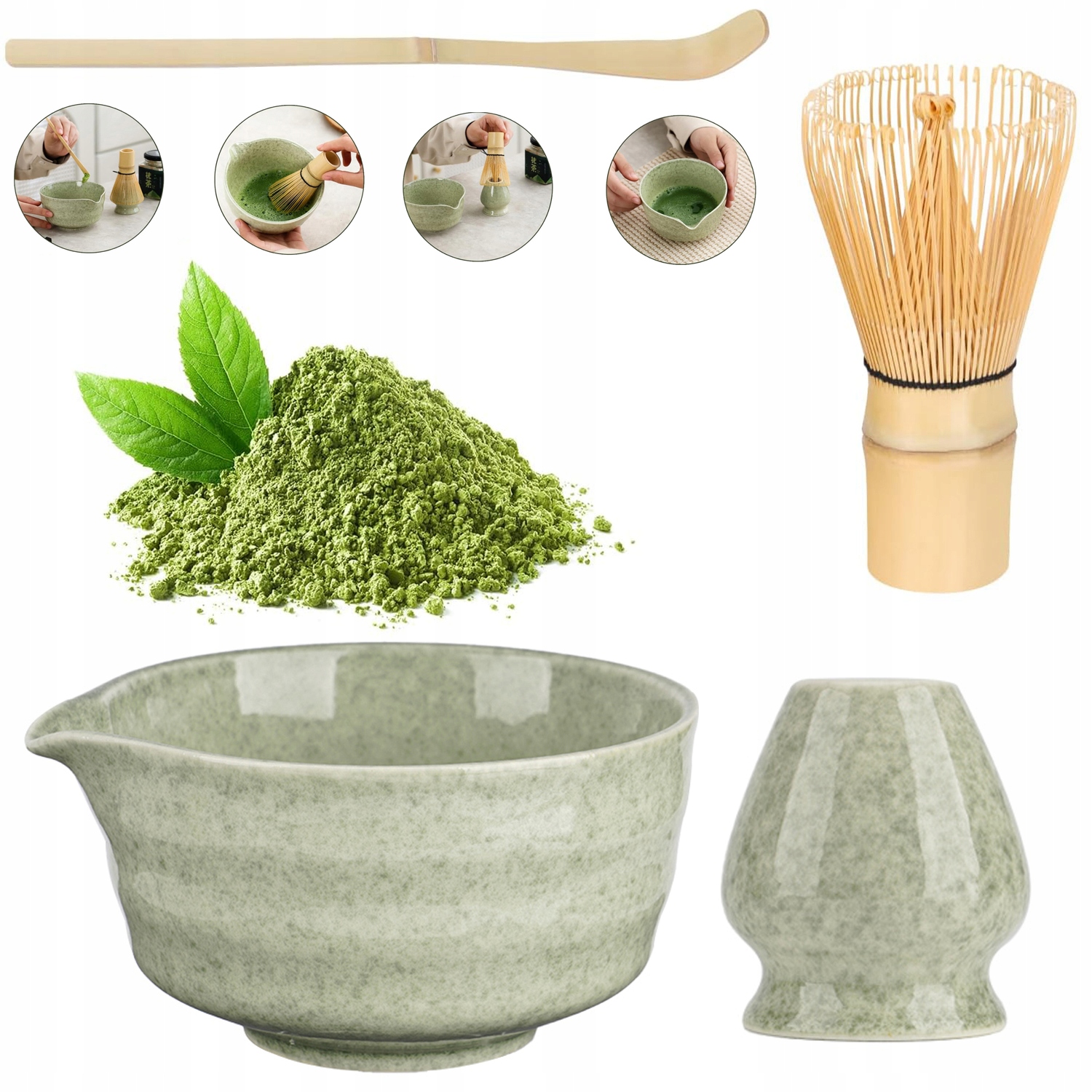 Sada Na Obřad Matcha, Sada Na Čaj Matcha Na Výrobu Latte
