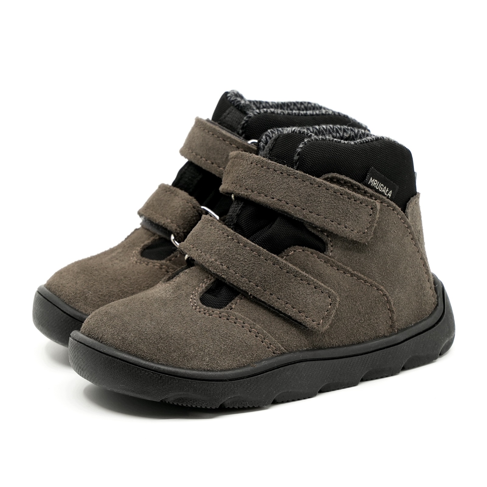 Mrugała Barefoot Madi 6123/6-80 grey Trzewiki Przejściowe Membrana R 25