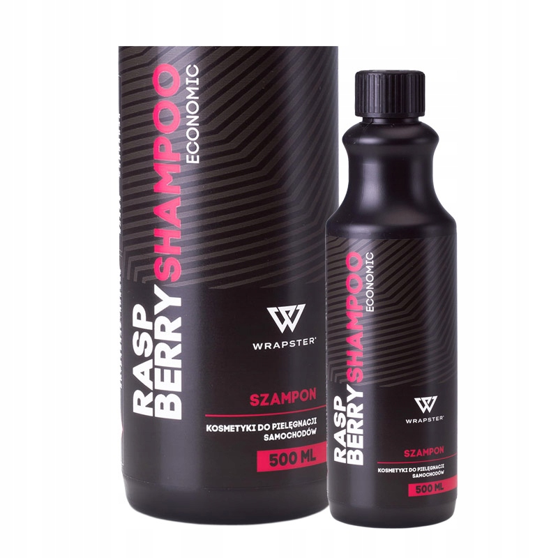 WRAPSTER RaspberryShampoo szampon samochodowy 0,5L