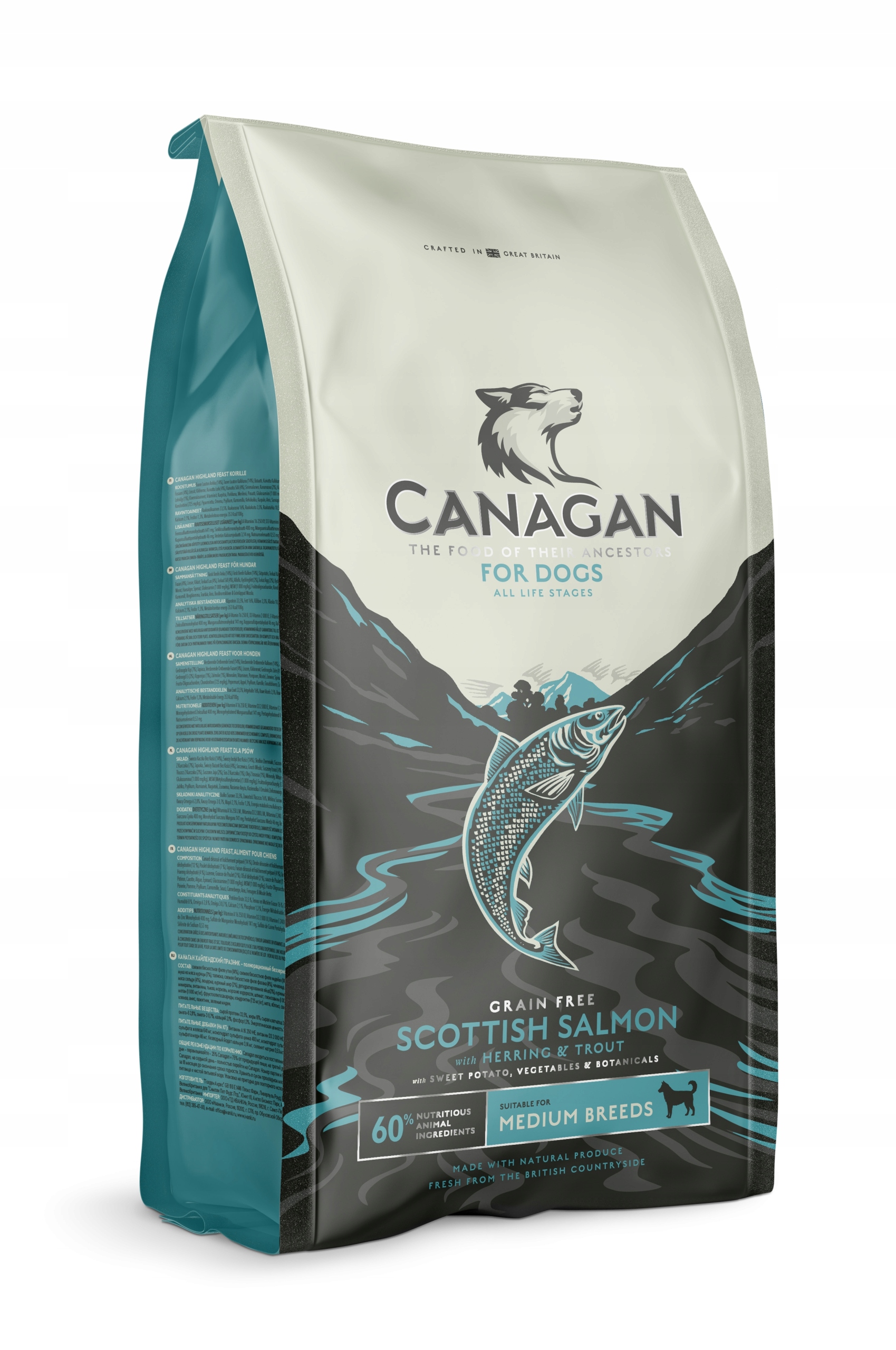 Levně Canagan suché krmivo pro psy Scottish Salmon 6 kg