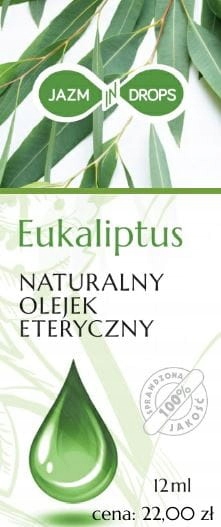 

Eukaliptus Naturalny Olejek Eteryczny 12 ML