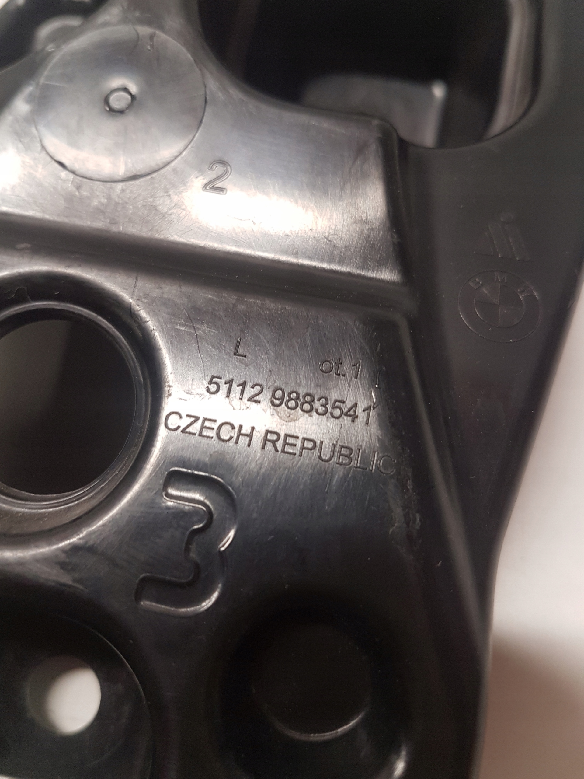 bumper bracket left rear part BMW X1 U11 9883541