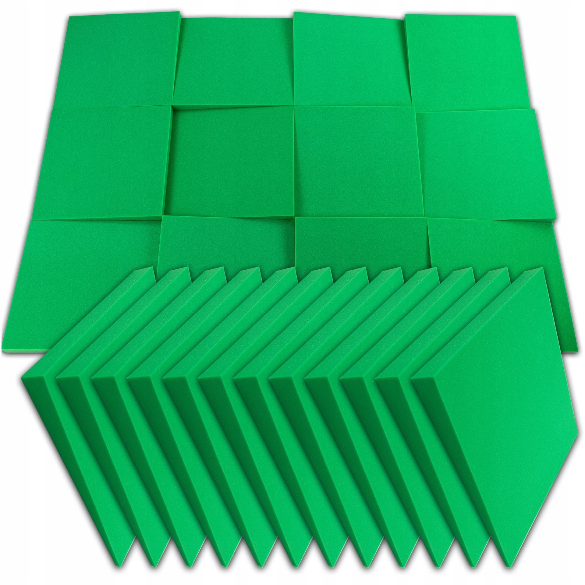 Dekorativní panely 3D klíny šikmé stěnová akustická pěna do kuchyně rohož