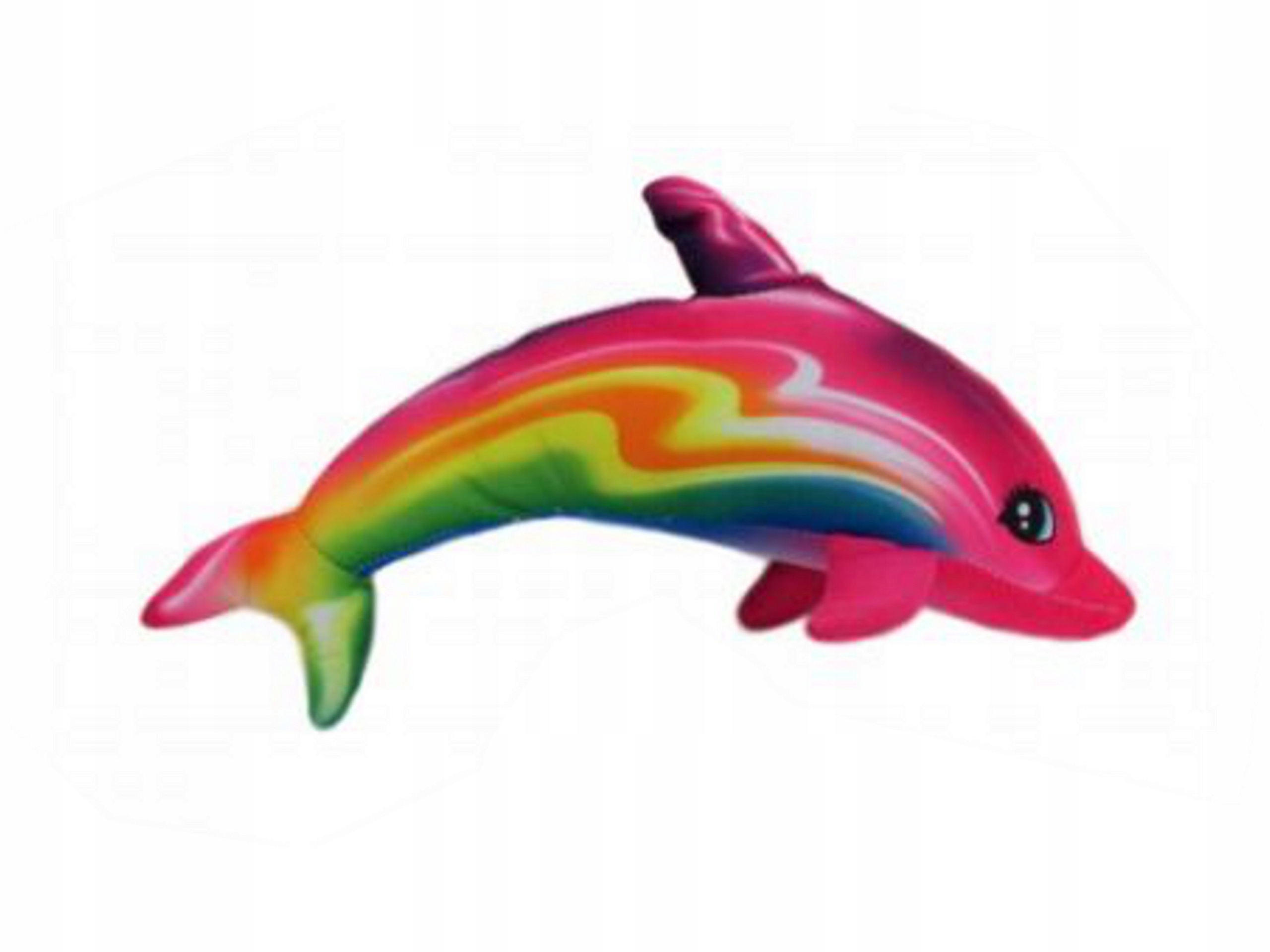 

mini Delfin tęczowy Maskotka rybka pluszowa kolor