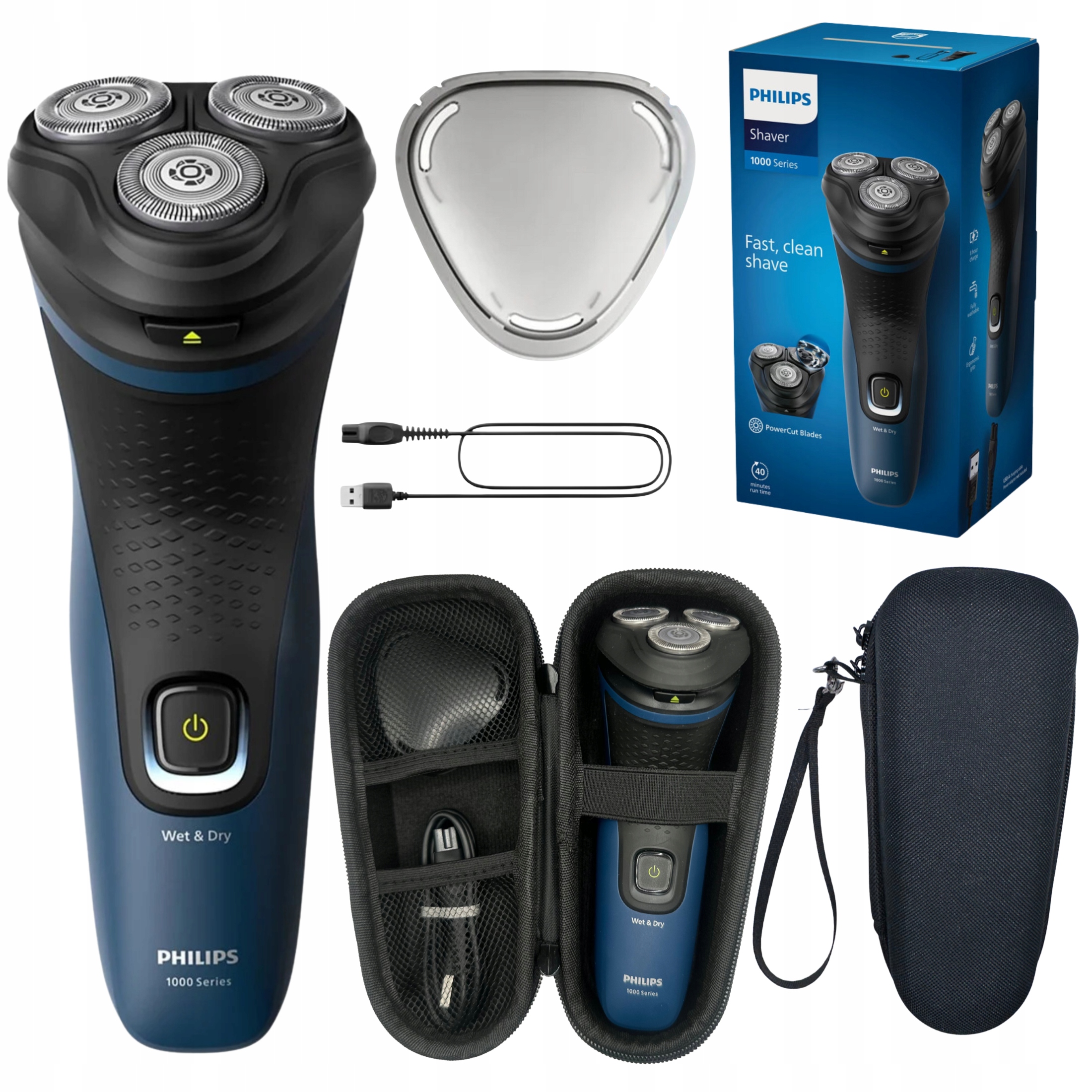 Elektryczna Maszynka Do Golenia Golarka Philips Głowicowa