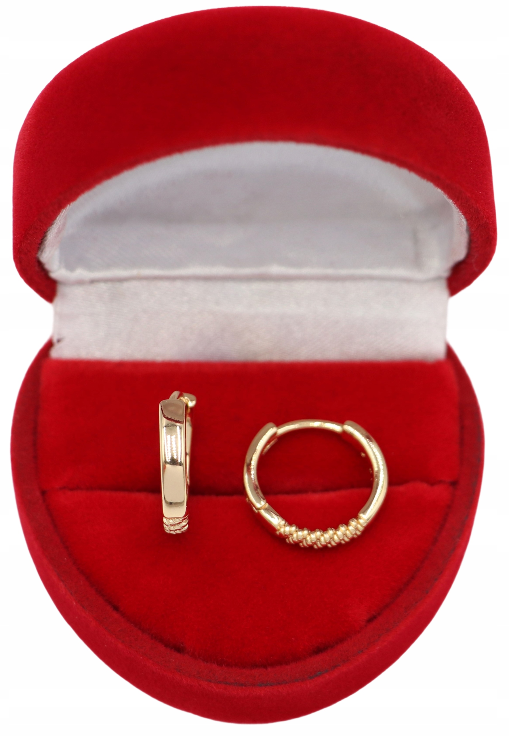 Złote KOLCZYKI ze stali chirurgicznej 316L K246