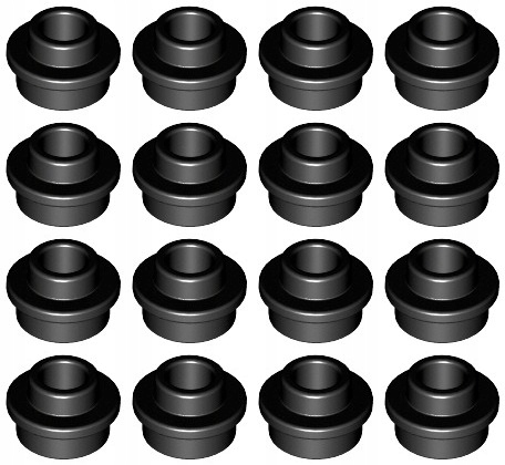

Lego 85861 1x1 czarna Nowa (2g) 16 szt.