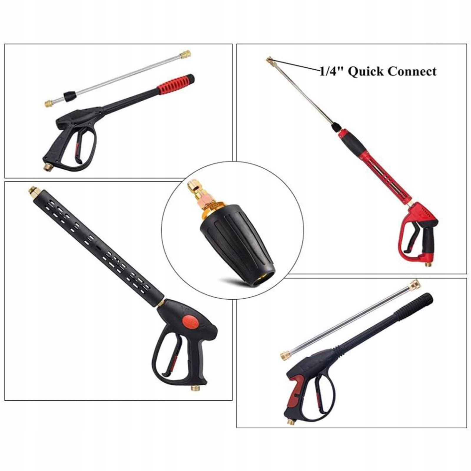 High Pressure Washer Rotating Turbo black 4000PSI Marka bez marki