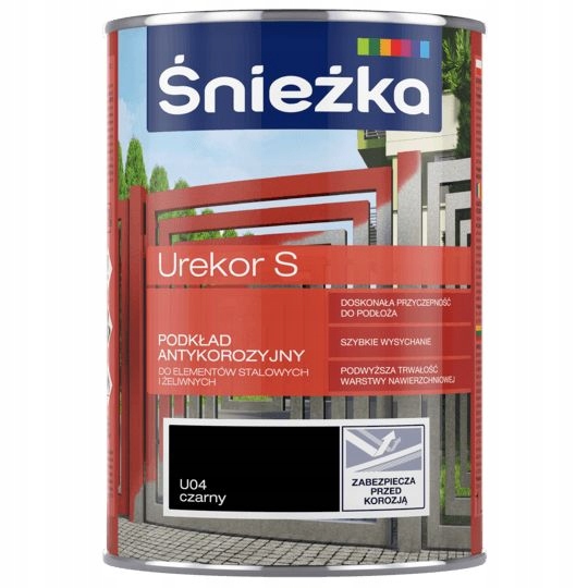 

Podkładowa Farba Urekor S Czarny 1L
