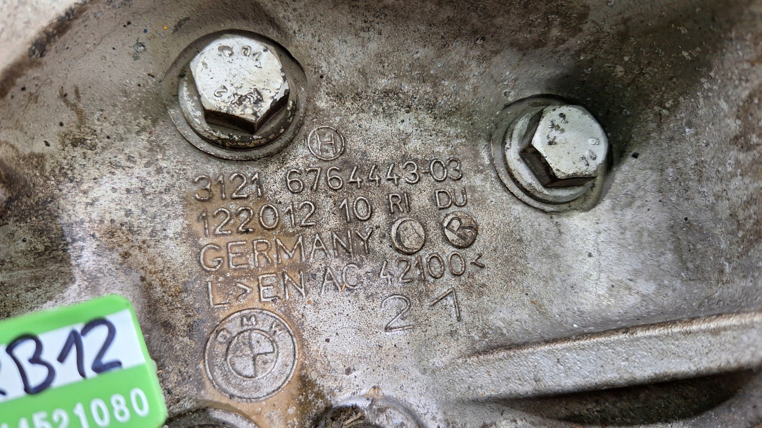otoč čapu ľavá predok 6764443 BMW E81 E87 E90 E91 E92 E93