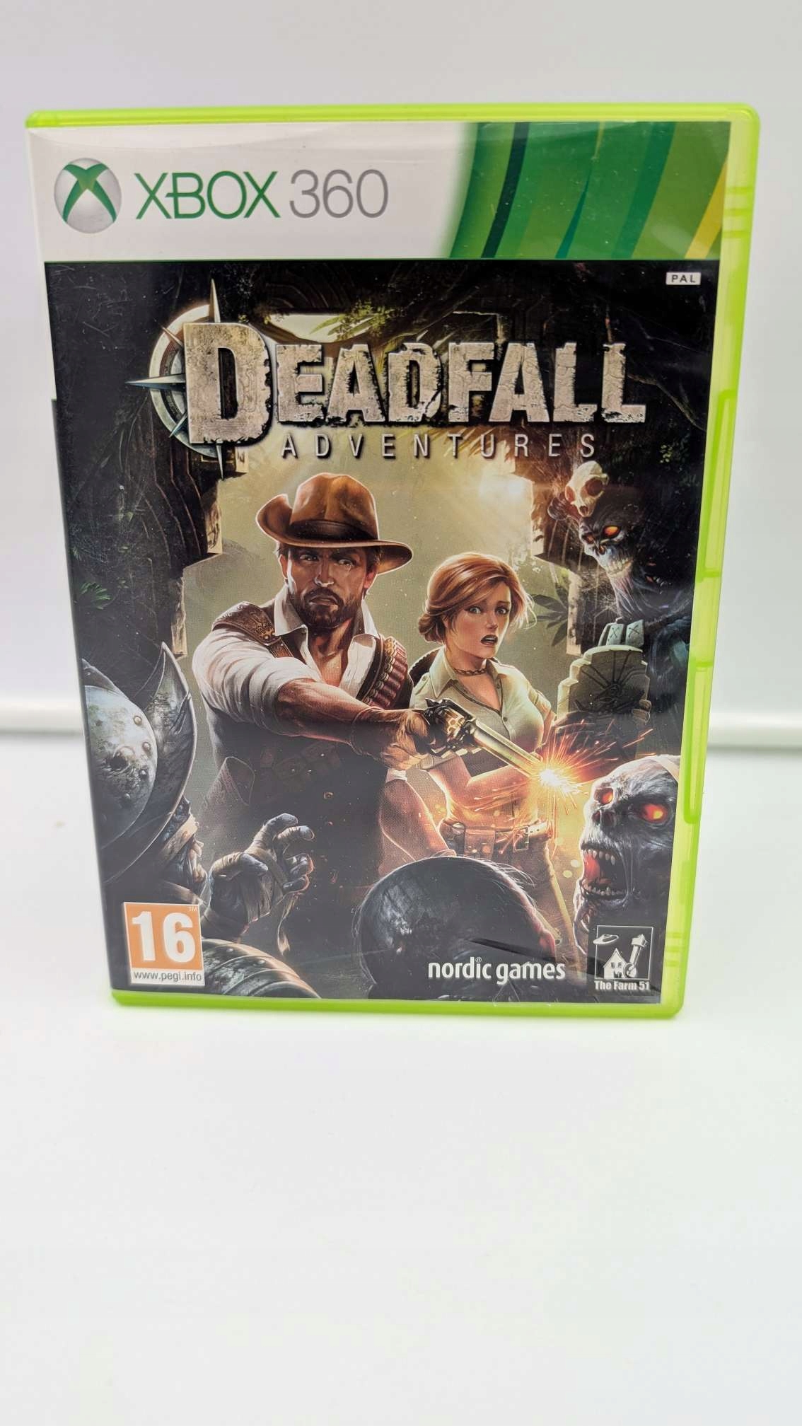Deadfall Adventures Xbox 360 pudełkowa
