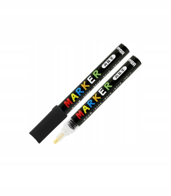 Marker akrylowy 1-2 mm pomarańczowy A'6 4082