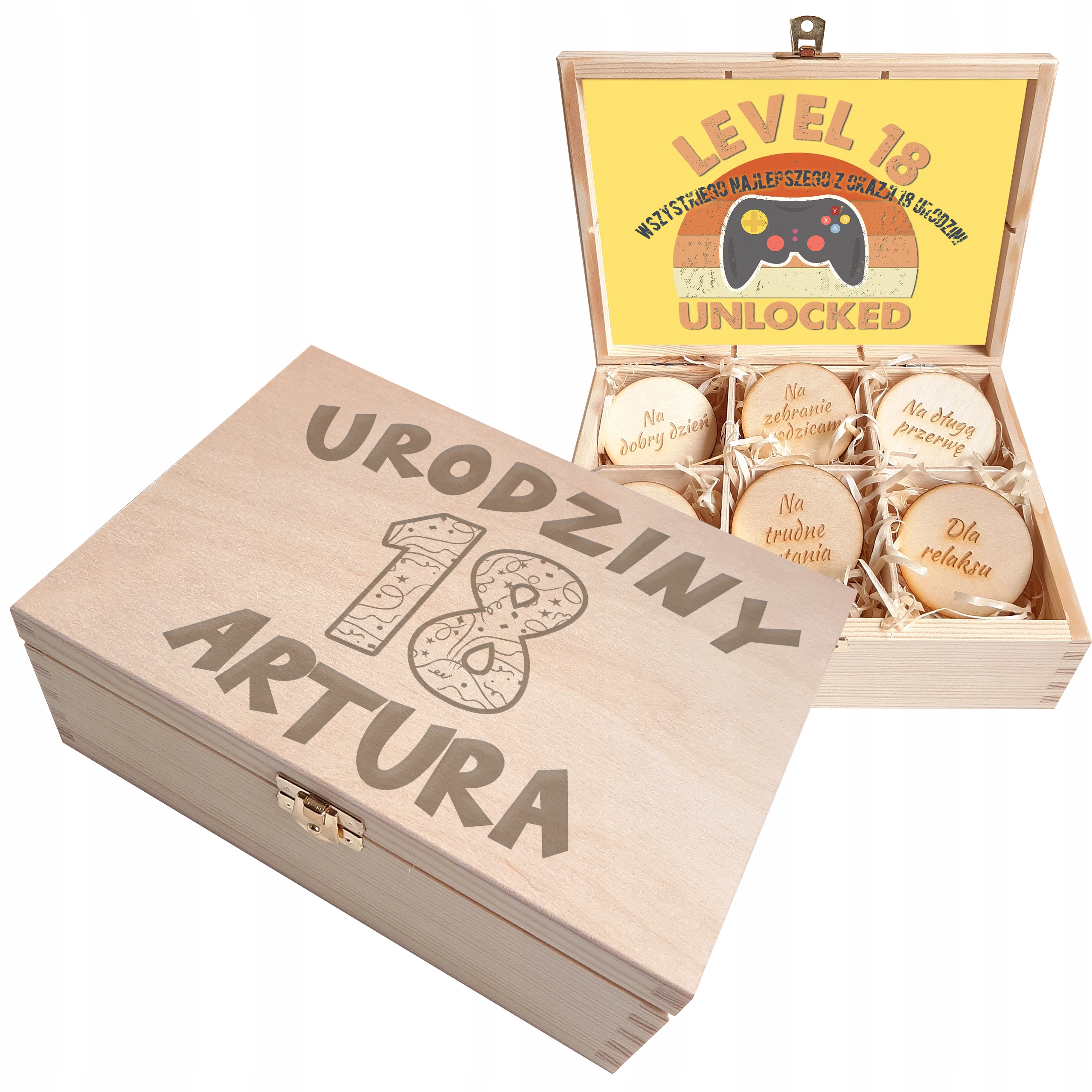 

Prezent Urodzinowy Niezbędnik na 18 urodziny