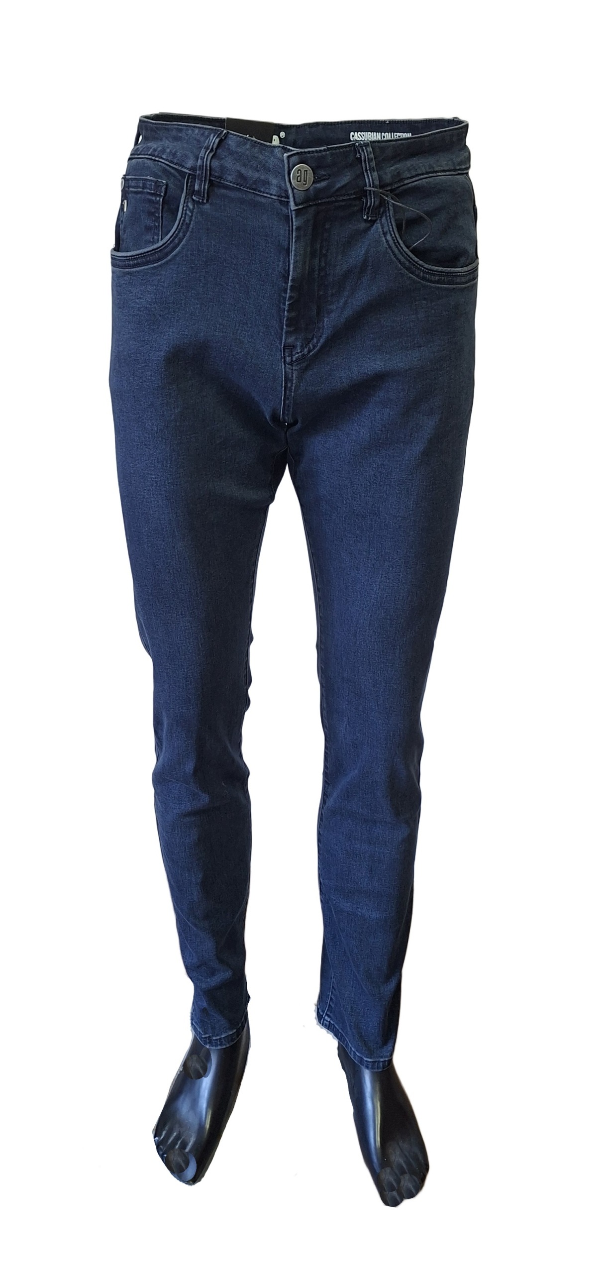Pánské kalhoty blue Jeans, rovné nohavice, elastan, velikost 34 Anagre