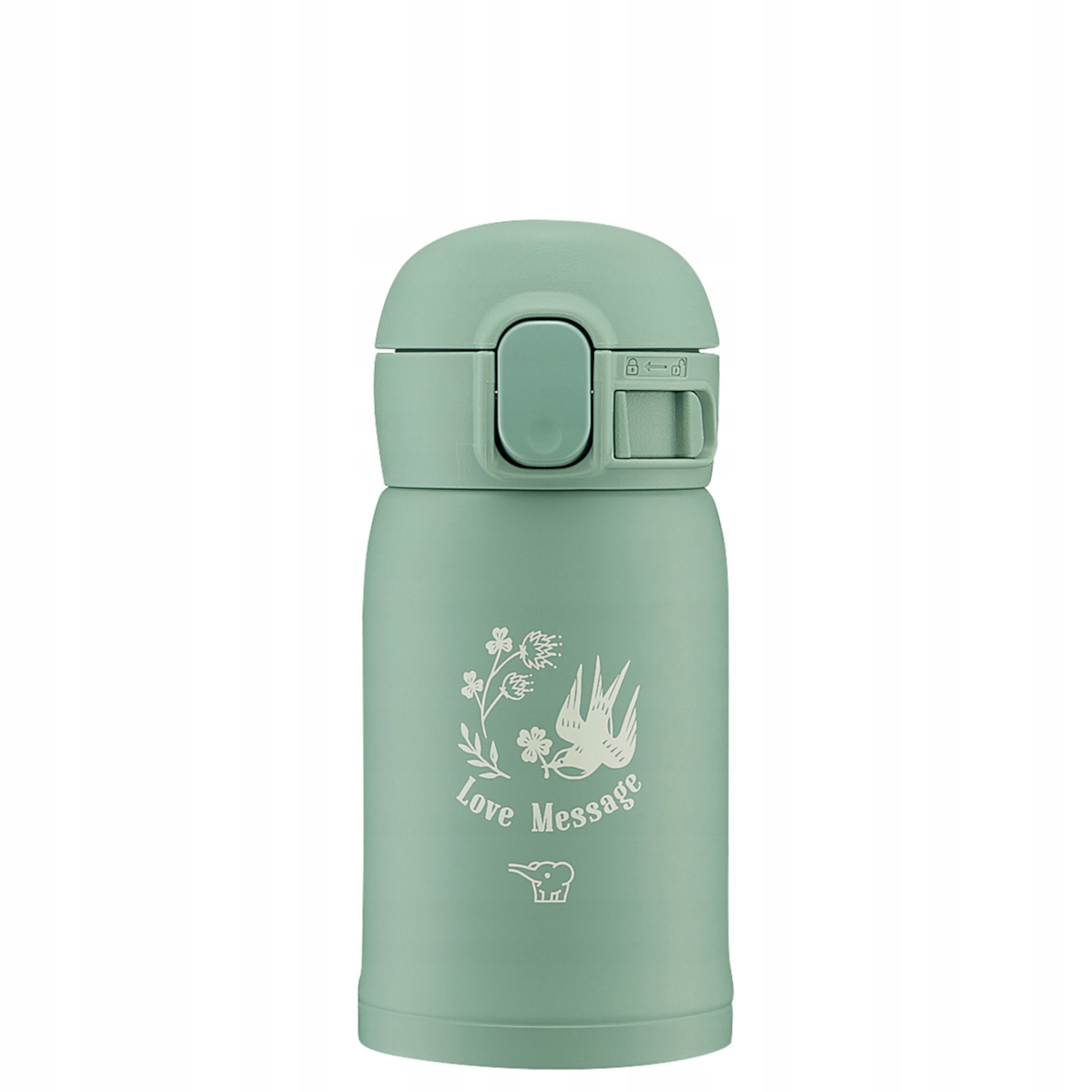 Zojirushi termohrnek z nerezová ocel SM-WP24GZ 240 ml zelený