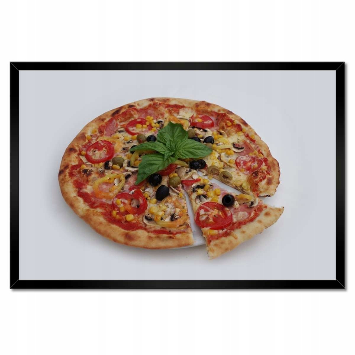 Plakáty v rámu 60x40 Kus pizzy