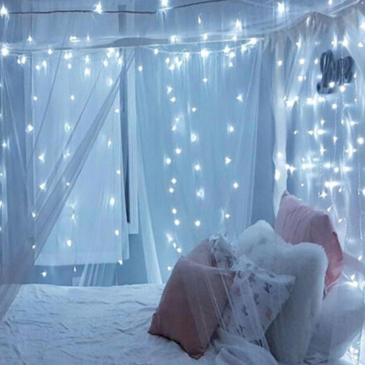 

Kurtyna Sople 300 Led Drucik 3X3 Biały Zimny 300L