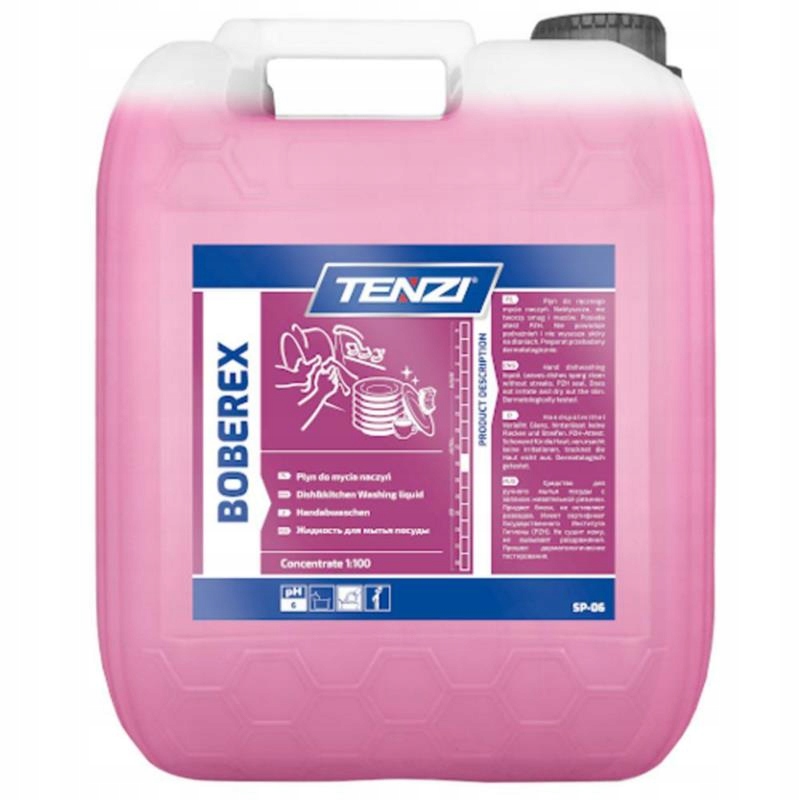 

Tenzi Boberex Płyn do ręcznego mycia naczyń 5l
