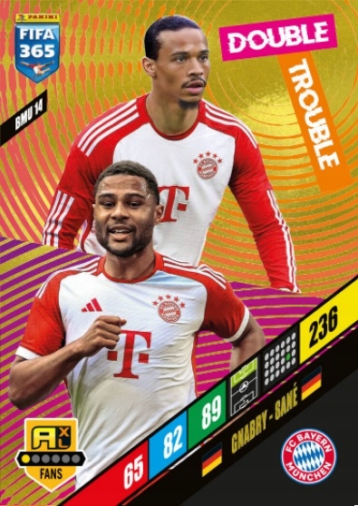 2024 FIFA 365 Bayern München FANS Gnabry/Sané #BMU 14