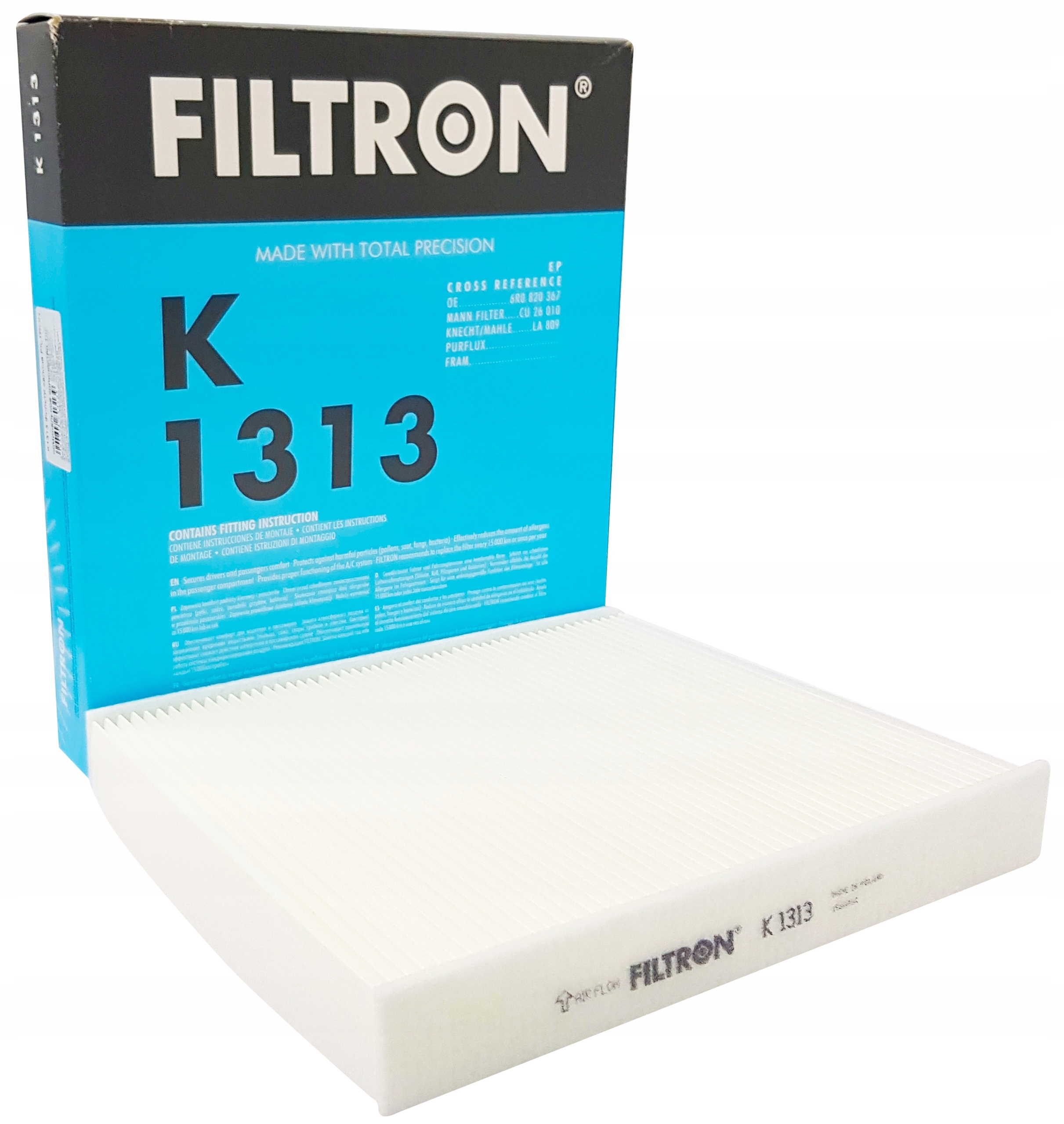 

Filtr kabinowy Filtron K1313, Volkswagen