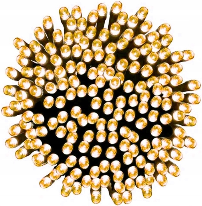 LAMPKI LED GIRLANDA 5M 50 LED NA BATERIE ŚWIATEŁKA DEKORACYJNE BIAŁE CIEPŁE