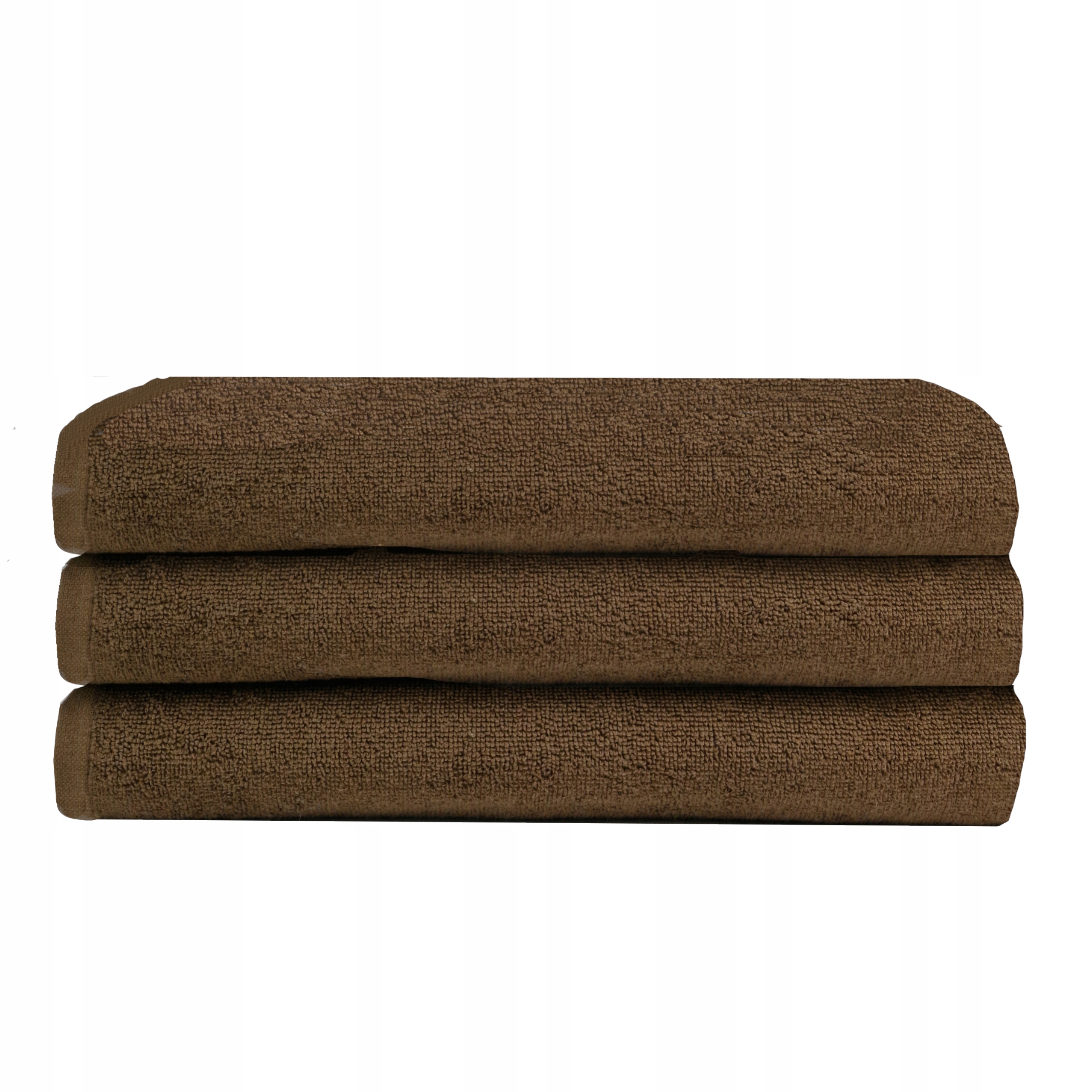 Ručník VitalHome Hotel Spa Masážní 100x220 cm Hladký 420 g/m2 Bavlna Hnědá