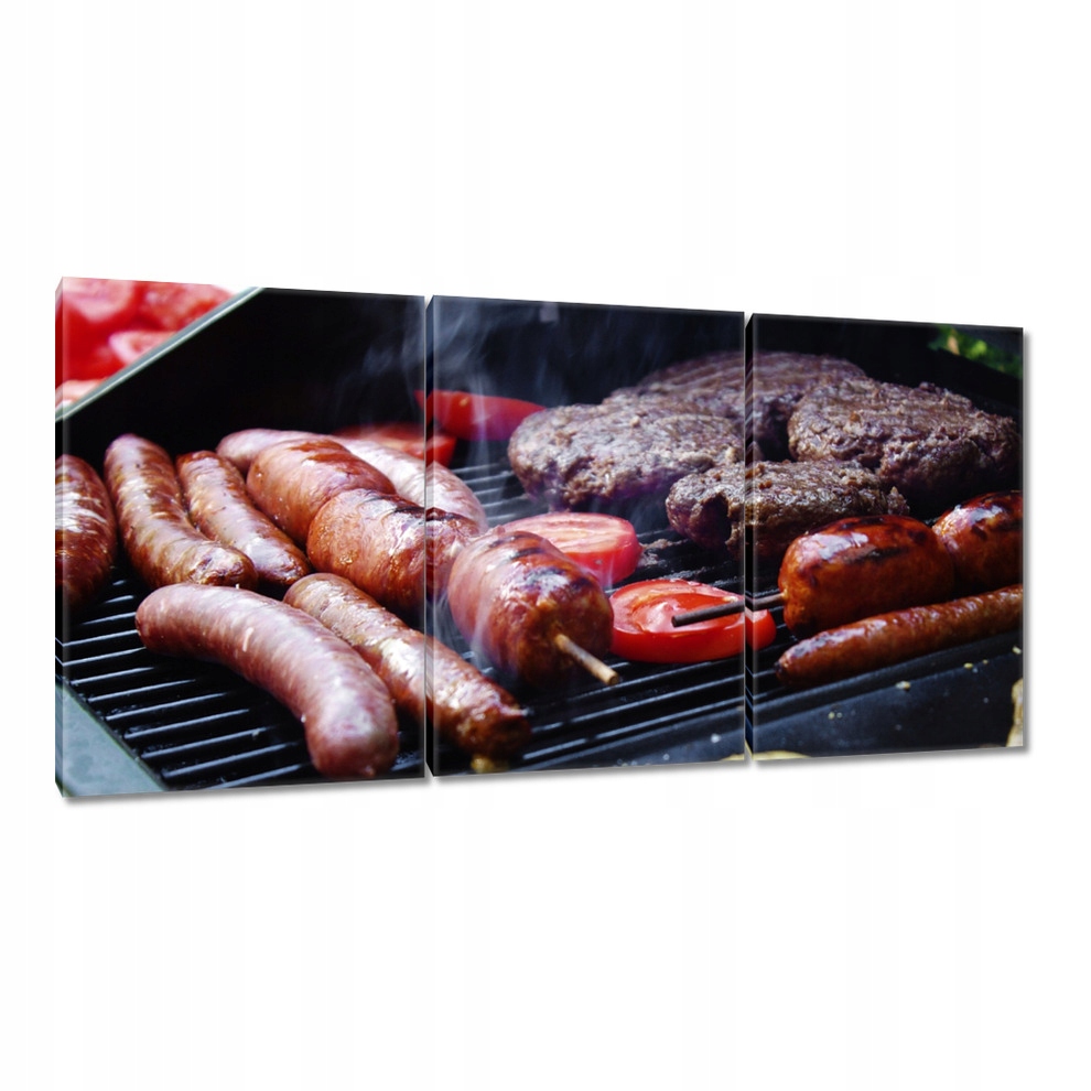 

Obrazy 120x60 Grillowanie