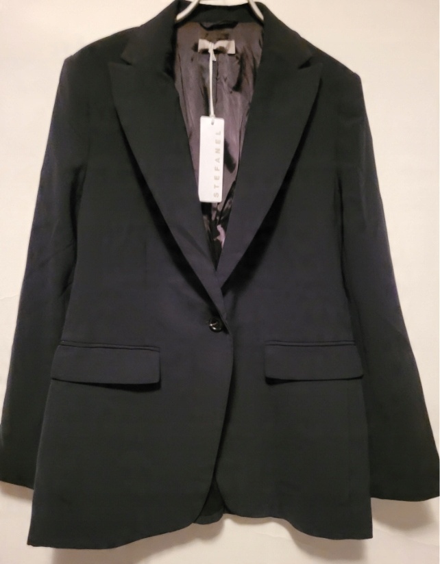 

Stefanel-elegancka Klasyczna Marynarka 42/L