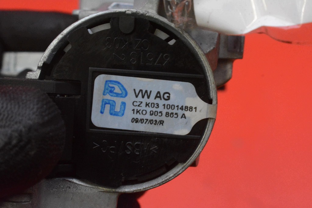 ignition key 1K0905851B VW GOLF 6 VI 1.4 16V 80 KM 08-15